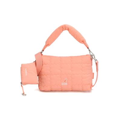 Kangol Quilted Mini Tote Bag 3993 Peach Pink