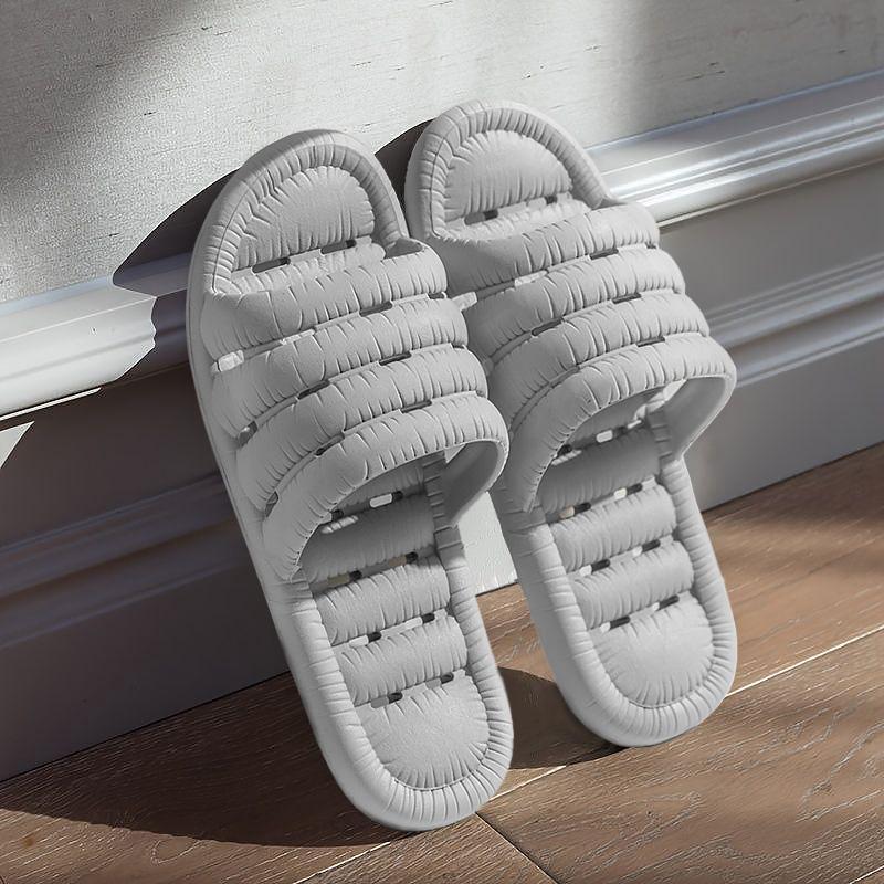 

2025 Новые мужские сандалии - Летние сандалии - Мужской стиль - Для дома и улицы - Удобные и мягкие пляжные сандалии - Сандалии для ванной - Большой размер 48 серый