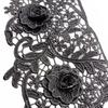 Water Soluble Lace Hollow Embroidery Shoulder Flower Doll Collar Lace Accessories Leaf Pattern Three-Dimensional Hollow Applique Fake Collar