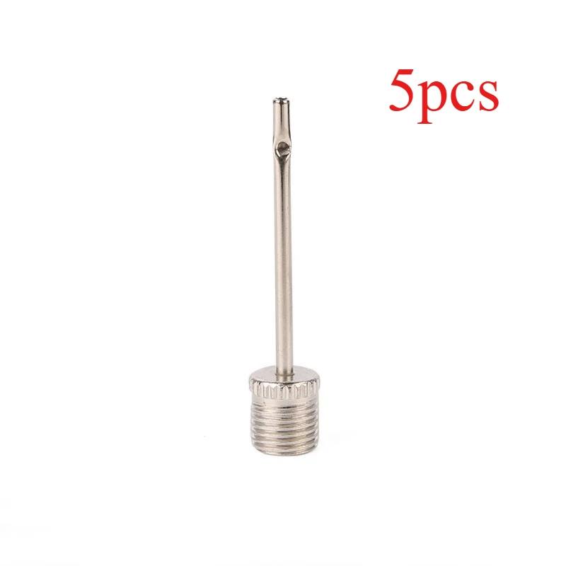 5/10/20pcs Sport Ball Inflating Pump Needle For Football Basketball Soccer Inflatable Air Valve Adaptor Stainless Steel Pump Pin