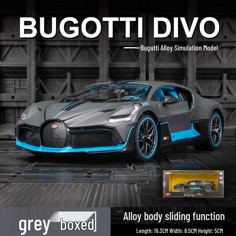 Star Hui 63900 Alloy Supercar Model - Static Steering Racing Car Toy