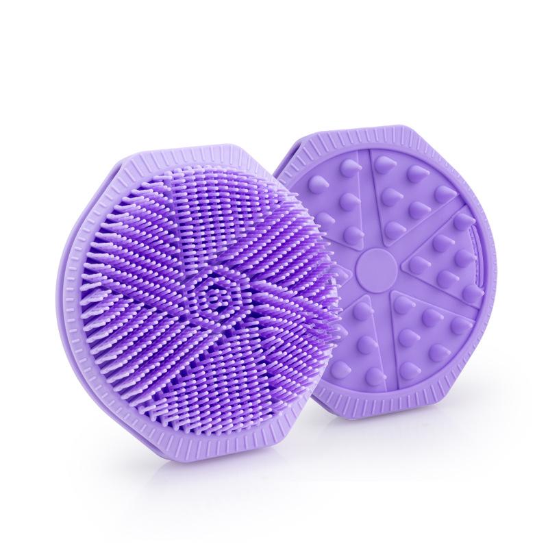 Double-Sided Silicone Bath & Massage Brush for Babies