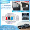 Car Sun Shade For Jaecoo J7 Car Accessories Chery Tansuo 06 Fulwin T6 2026- Sunshades Windshield Side Window Curtain Covers