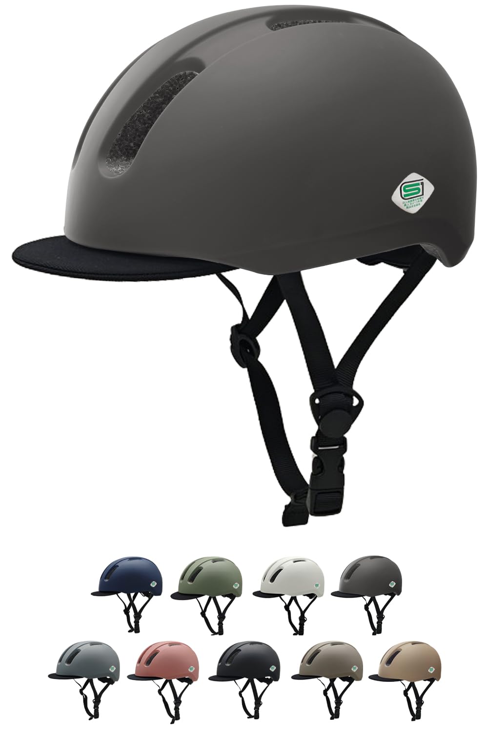 

SMRG Велосипедный шлем для шоссе с отстегивающимся для мужчин и и размеров [Стандарт SG] Взрослые, Велосипеды, Козырек, Женщины, Поездки на работу, Школа, M/L (55-60cm)