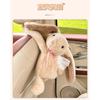 Cute Plush Creative Hanging Car Tissue Box For Women Car Interior Decoration
