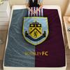 Λογότυπο Burnley FC, Κουβέρτα Φανέλα με Σχέδιο, Υψηλής ποιότητας, Άνετη για Όλες τις Εποχές, Διακόσμηση Σπιτιού, Ζεστασιά και Άνεση, Ιδανική για Δώρα.