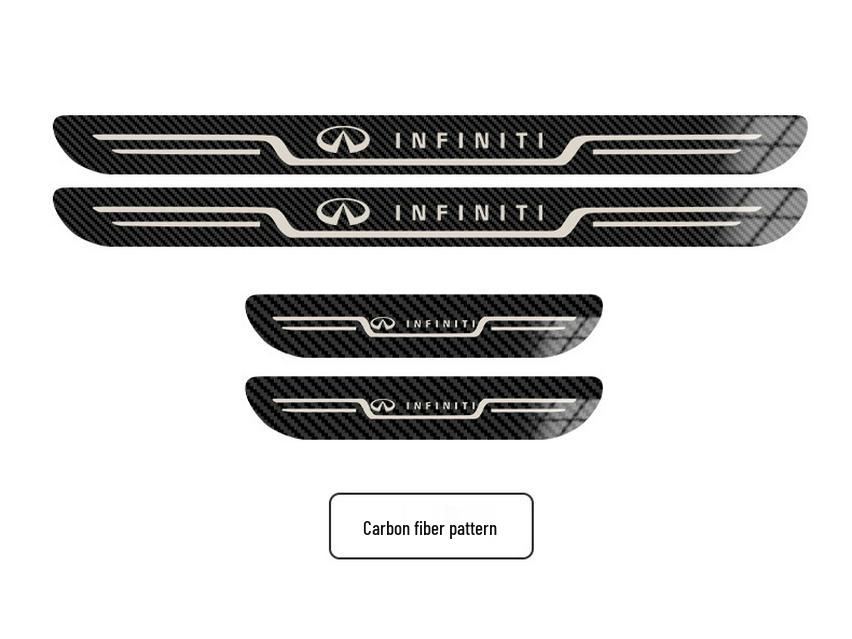 Original Infiniti QX50, QX60, Q80, Q70L, Q50L, FX3 Car Welcome Pedal Sill Strip
