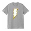 Shazam Unisexs T Shirt Classic Bolt Costume Front Logo Image Design For Fans Vintage Breathable Top For Everyday Wear
