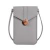 Touchscreen Handytasche Smartphone Geldbörse PU Leder Schultergurt Handtasche Mode Mobile Geldbörse