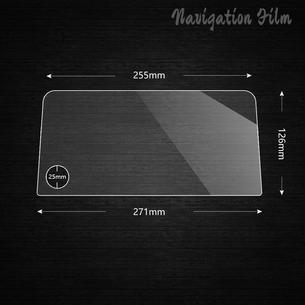 For Honda CR-V CRV 5th 2017 2018 2019 2020 LHD GPS Navigation Screen Film Screen Tempered Glass Protective Film Accessories