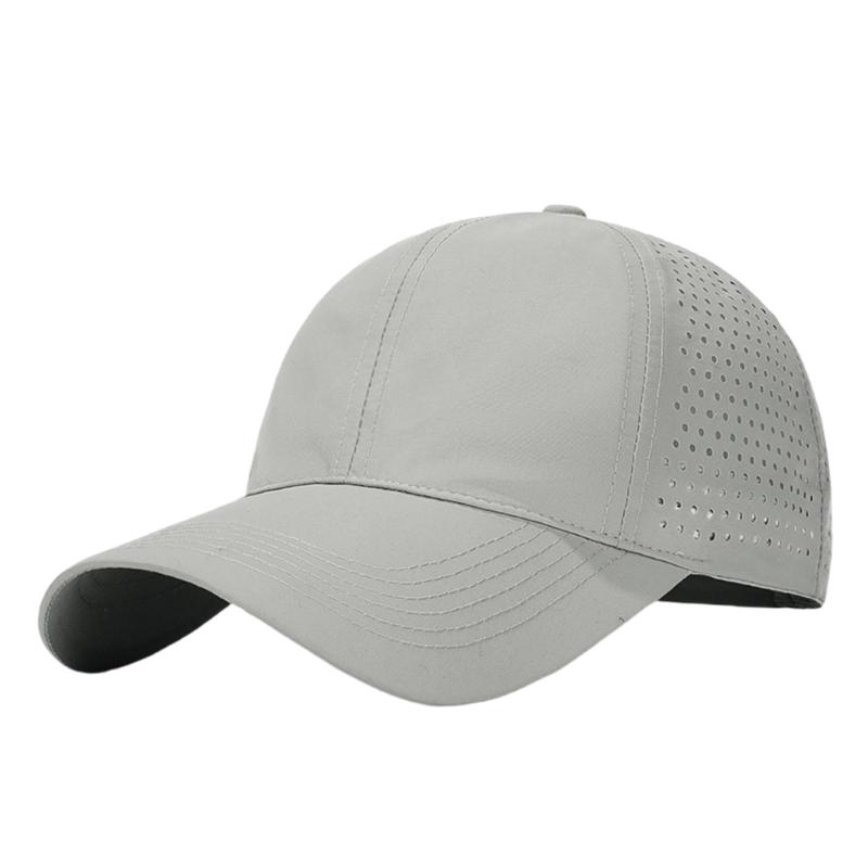Fast Drying Baseball Cap With Airflow Design Comfortable Snapbacks Hat For Hiking Running Cycling Women Men Unisex