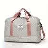 Luxurious Oversized Duffel Bag, Stylish & Durable, Dry Wet Separation & Handy Side Pockets for Travel Adventures & Gym Sessions