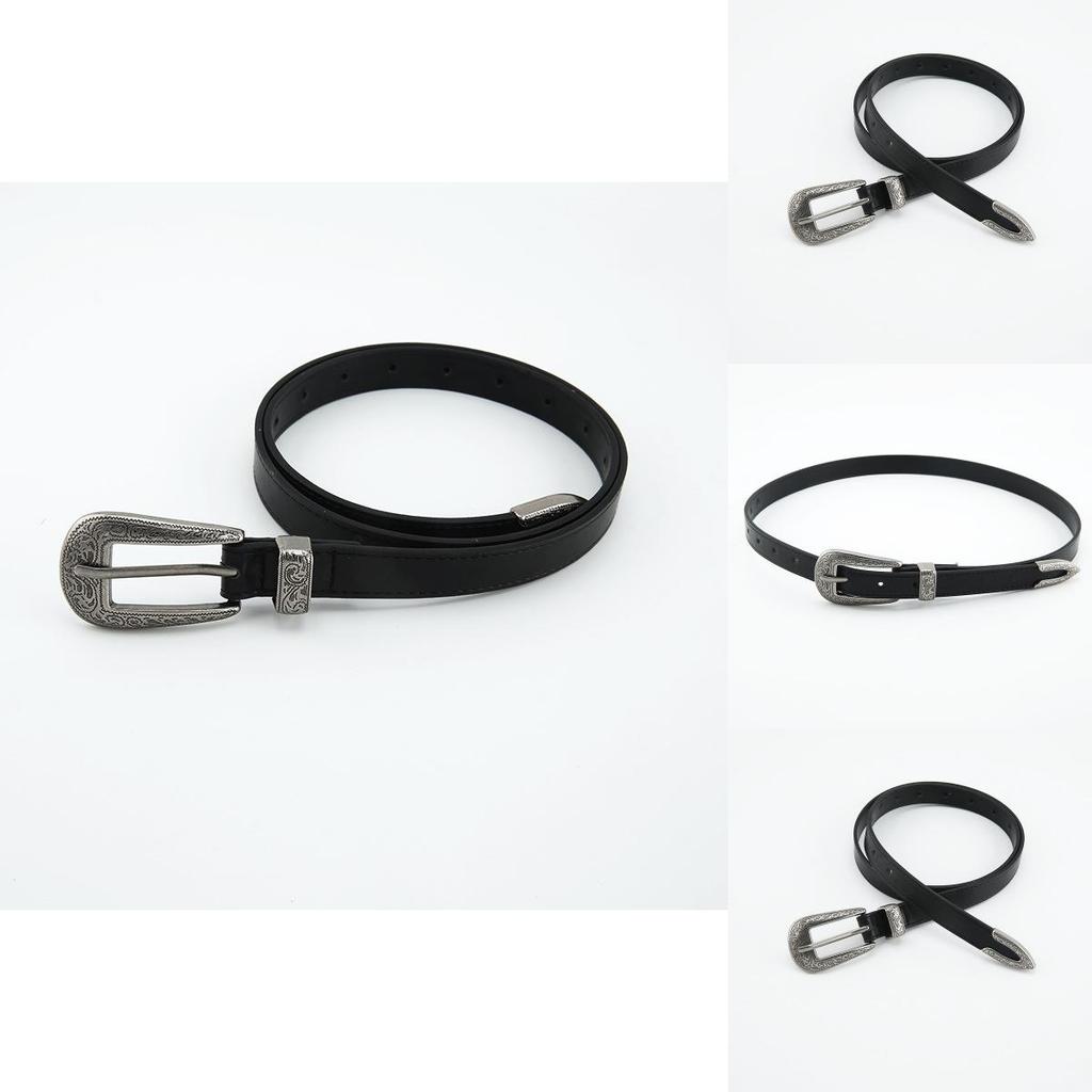 Retro Small Women Belt Vintage Faux Leather Casual Waist Belt For Jeans Diy Fashion