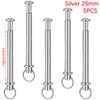 5 Sets Fan Accessories Hand Repairing Kit Pendant Light Metal Rivets For Folding Accessory Shaft Stainless Steel Nut