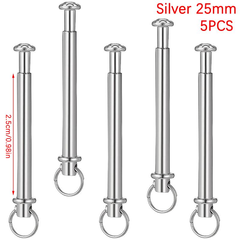 5 Sets Fan Accessories Hand Repairing Kit Pendant Light Metal Rivets For Folding Accessory Shaft Stainless Steel Nut