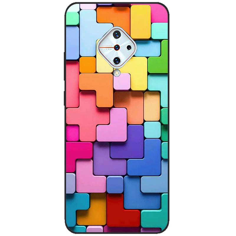 For vivo V17 Case Soft Silicone TPU Phone Cover For Vivo 1920 Case Coque For Vivo v17 Russia Vivo S1 Pro Funda V1945A Case