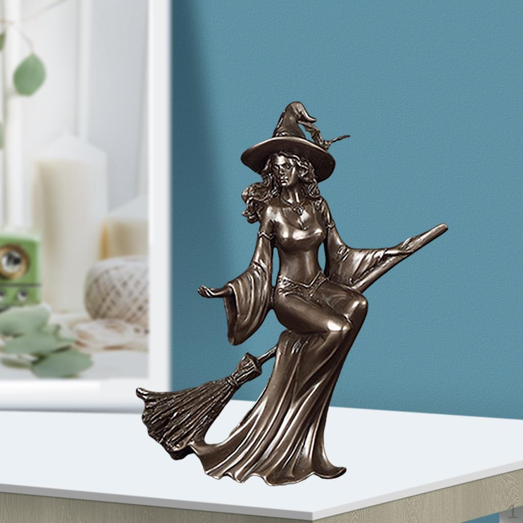 

Статуя Богини с Пентаклем Декоративная Фигурка Скульптура Домашний Декор Орнамент Ремесла 15.5x6.5x19.5cm