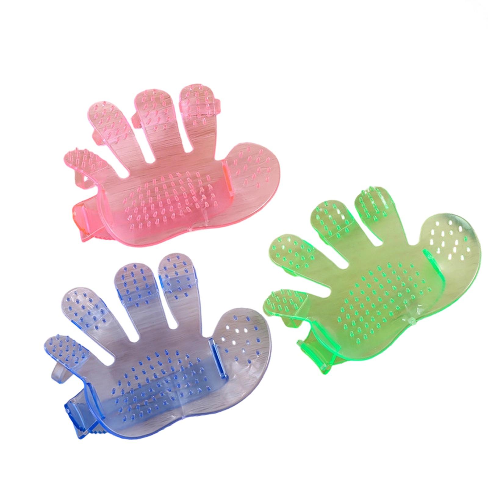 Pet Comb Pet Hair Massage Gloves Remover Dog Comb Bath Brush Hair Cleaning Brush Comb Dog Grooming Brush