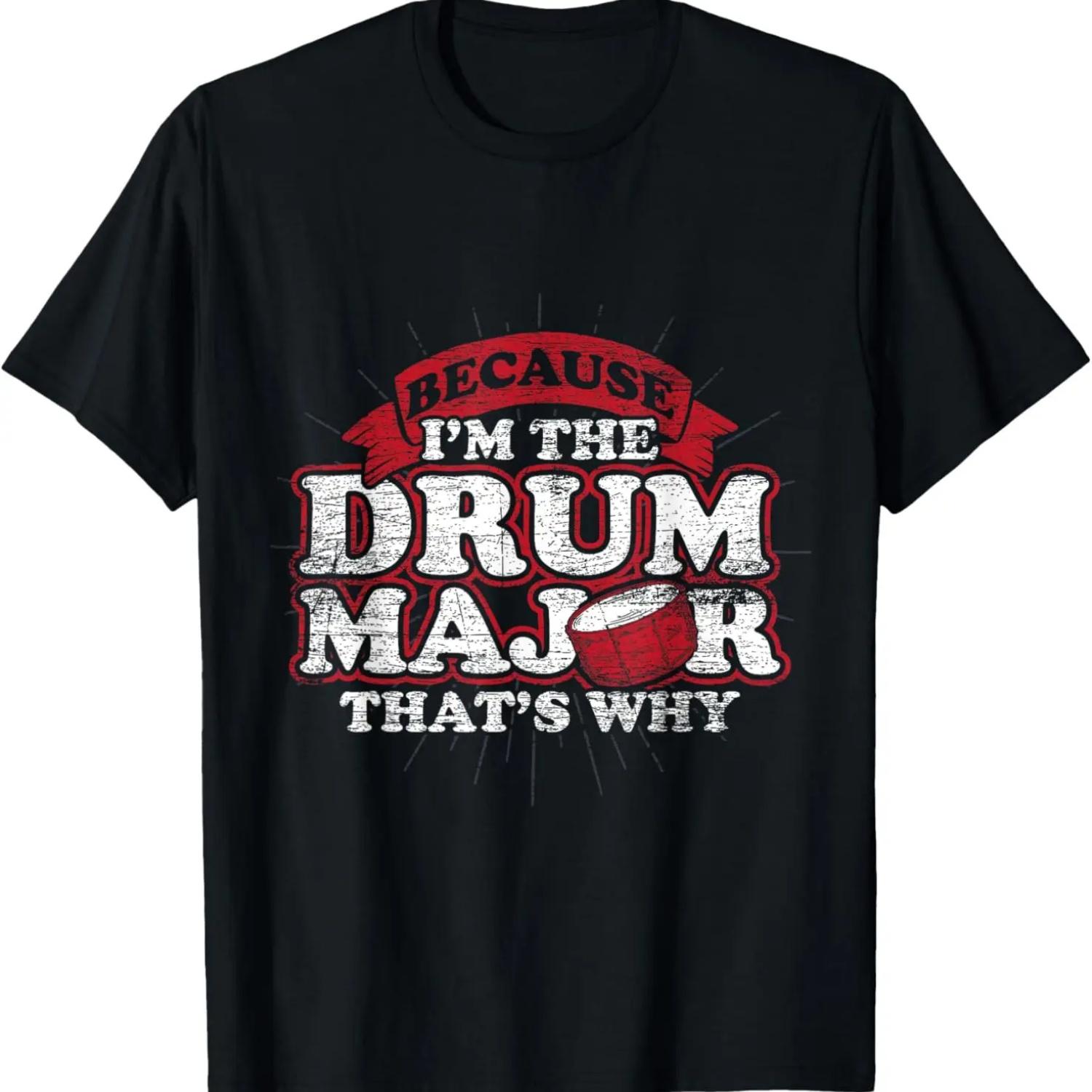 Funny Drummer Saying The World Is My Drum Kit T-Shirt S