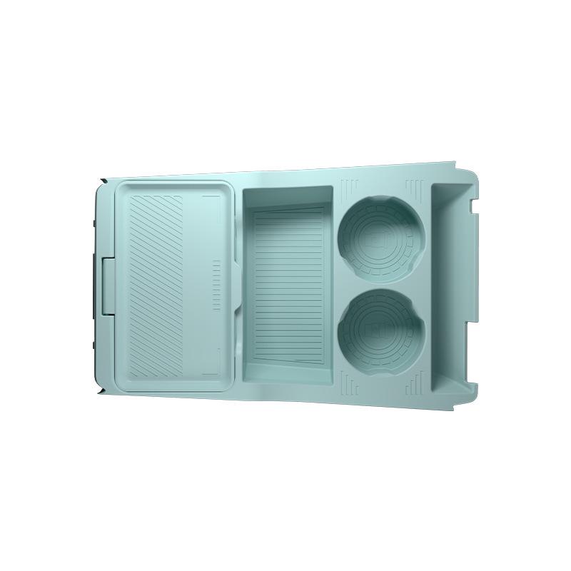 Roewe D6 Mittelkonsolen-Aufbewahrungsbox: Kompatibel mit 25 Modellen, Stauraum in der unteren Schicht für den Autoinnenraum.