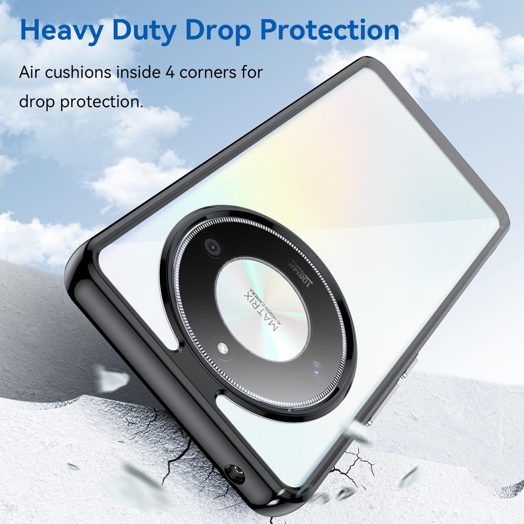 For Honor Magic6 Lite 5G/X50 5G/X50 GT 5G/X50 Pro 5G/X9b 5G Case Clear Phone Back Cover