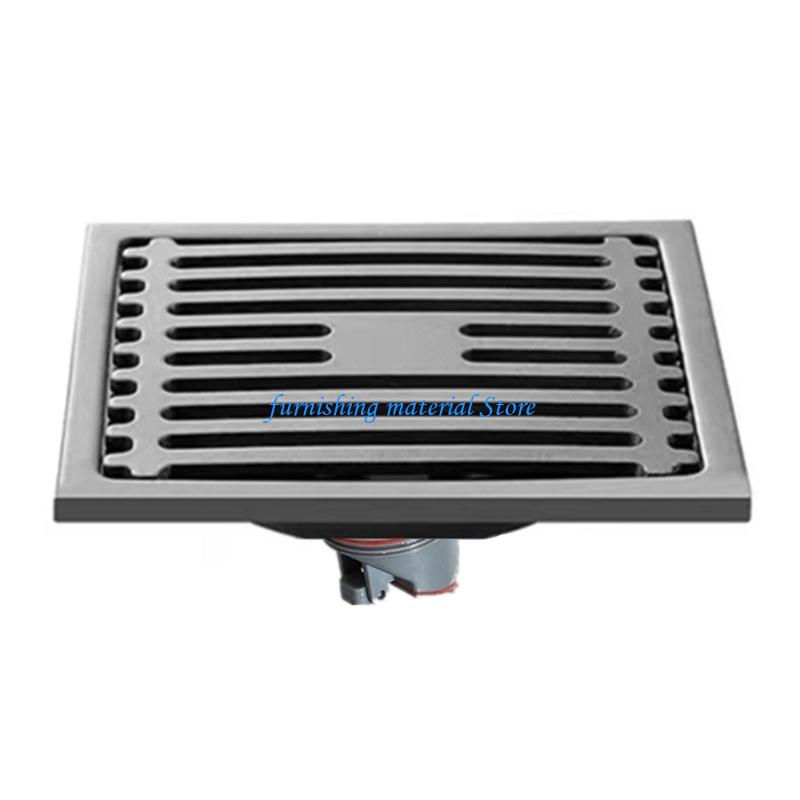 

Y5GD Shower Floor Drain Stainless Steel Floor Strainer Drainer Bathroom Shower Strainer Filter With Removable Cover