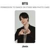 BTS PERMISSÃO PARA DANÇAR NO PALCO MINI CARTÃO FOTOGRÁFICO Fotocarteira Oficial