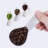 1pc 15/30ml Coffee Bean Scoop with Graduations Short-Handled Measuring Spoon Stainless Steel Coffee Tool Coffee Accessories
