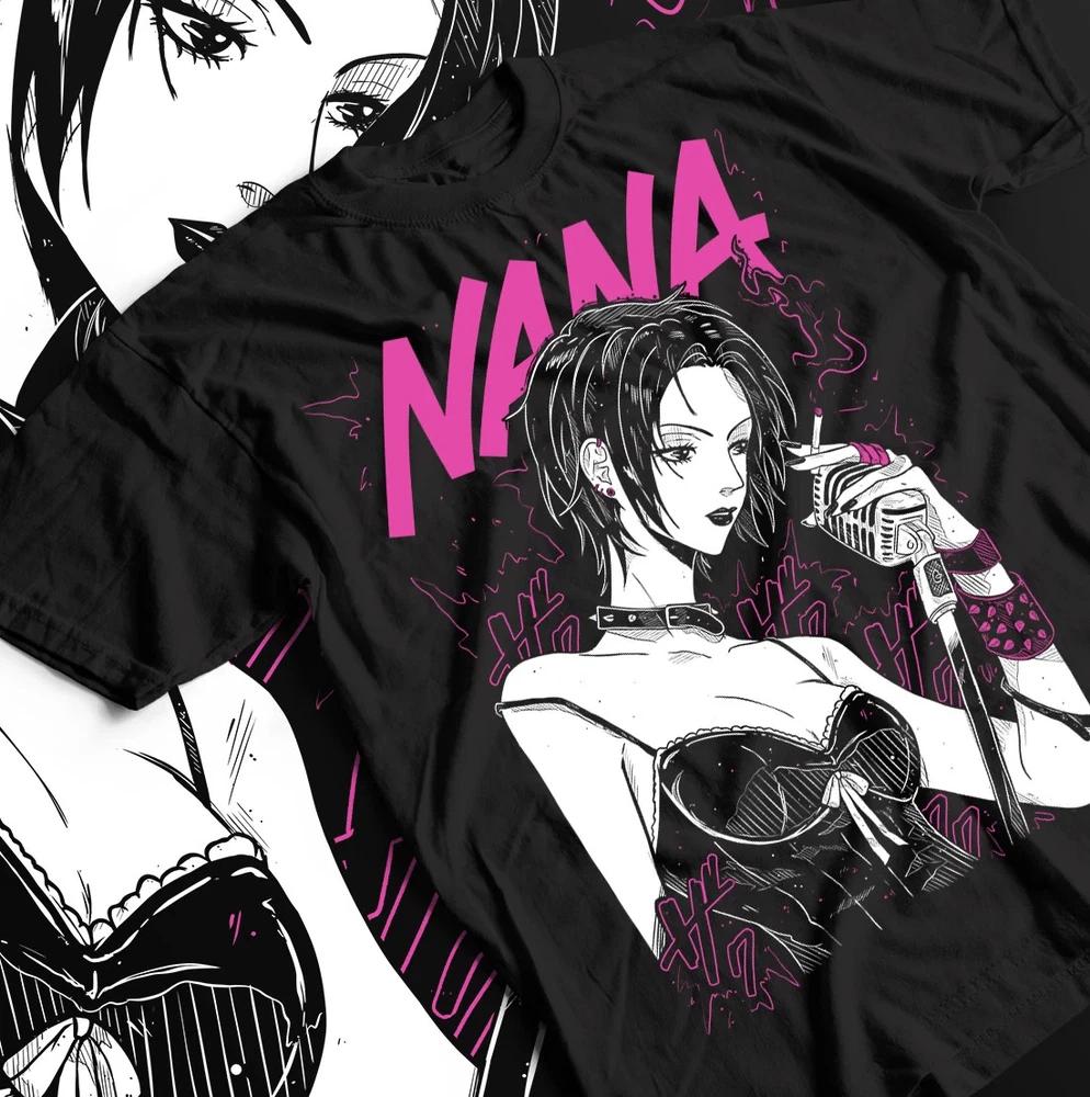 Nana Osaki Unisex TShirtBlack Stones Unisexga Anime Graphic Tee Shirt All Size S