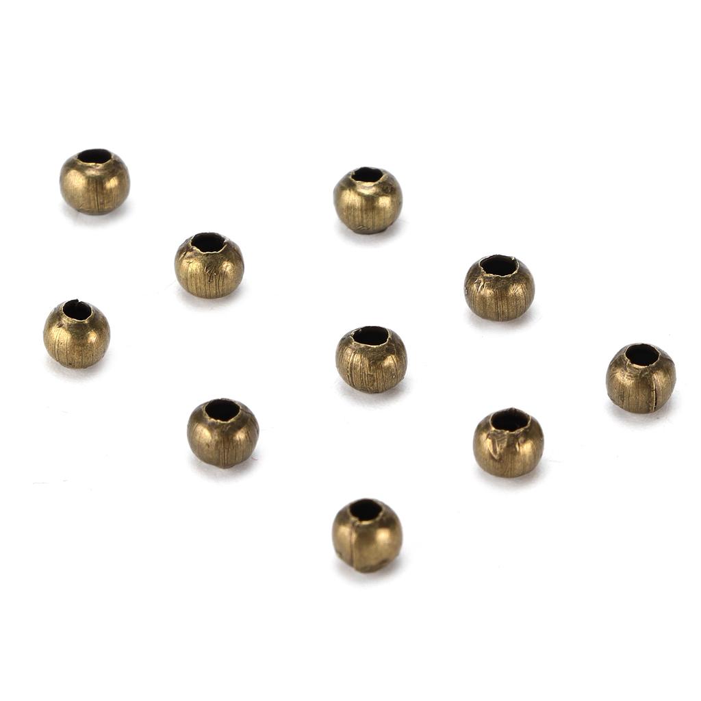 200 Pezzi Perline per Gioielli Materiale Semplice Bracciale Collana Accessori Perline Separatori per Gioielli Fai da Te Bronzo