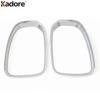 For Volvo XC60 XC 60 2018-2025 2026 Chrome Side Door Rearview Mirror Eyebrow Rain Shield Sun Visor Cover Trim Car Accessories