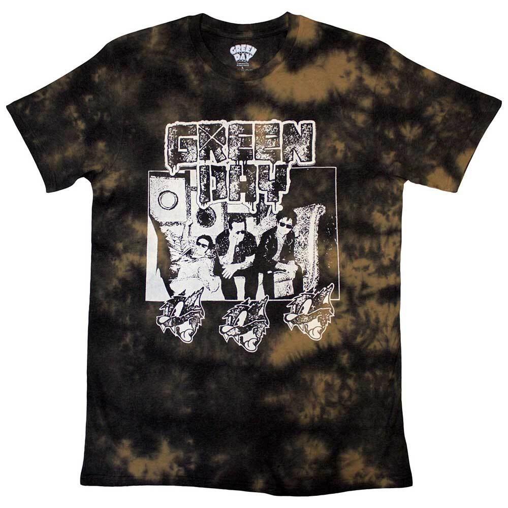 Green Day Rev Radio T-Shirt Black New S