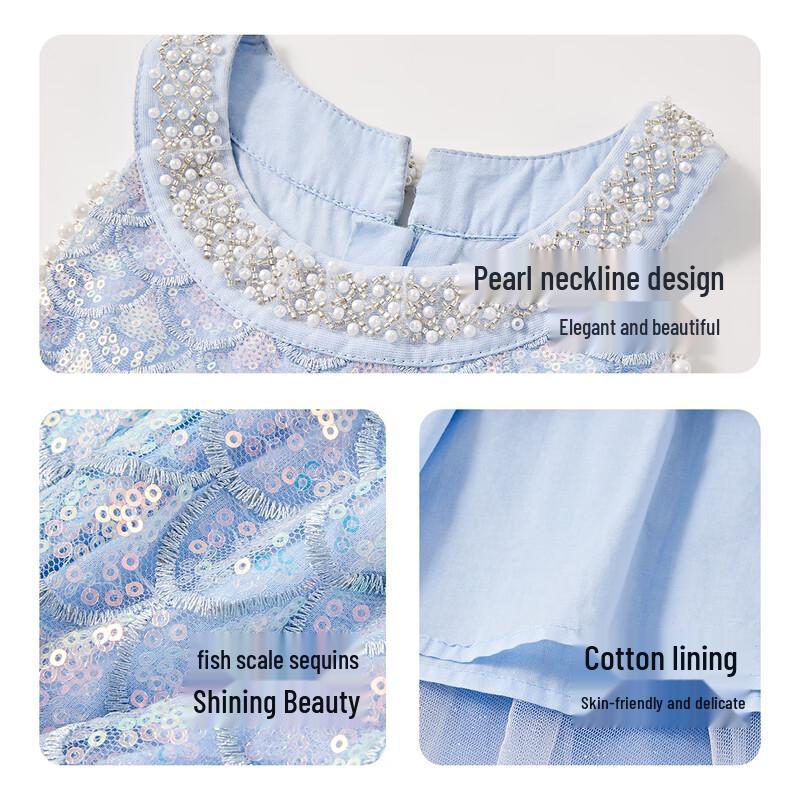 Disney Elsa Girls Princess Dress