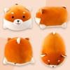 JEMA Gemma Body Pillow Animal Cushion Soft and Fluffy Body Pillow Stuffed Animal Pillow Cute Relaxing Gift Shiba Inu Length Approx. 40cm