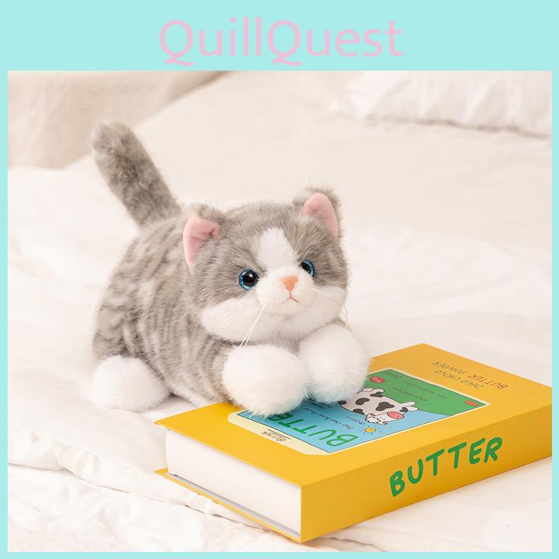 Animal Cat Cuter Plush Doll With Pressing Will Produce Sound Design For Gift Kid