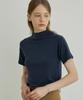 Aejeuipeu Essential Wool Half-Neck T-Shirt (Blue)