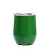 12oz Eierschalenförmiger U-förmiger Edelstahl-Vakuum-Weinbecher mit Bauchdesign