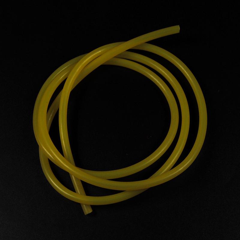 2 Meter 4mm Soft Rigging Tube Fly Tying Material Fishing Bait Clear Pink Blue Yellow