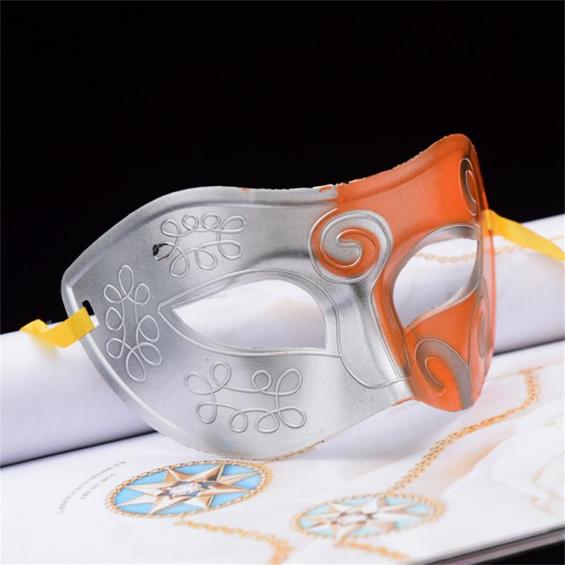 Halloween Mask New Translucent Creative Mask Masquerade Masquerade Party Half Face Decorative Mask