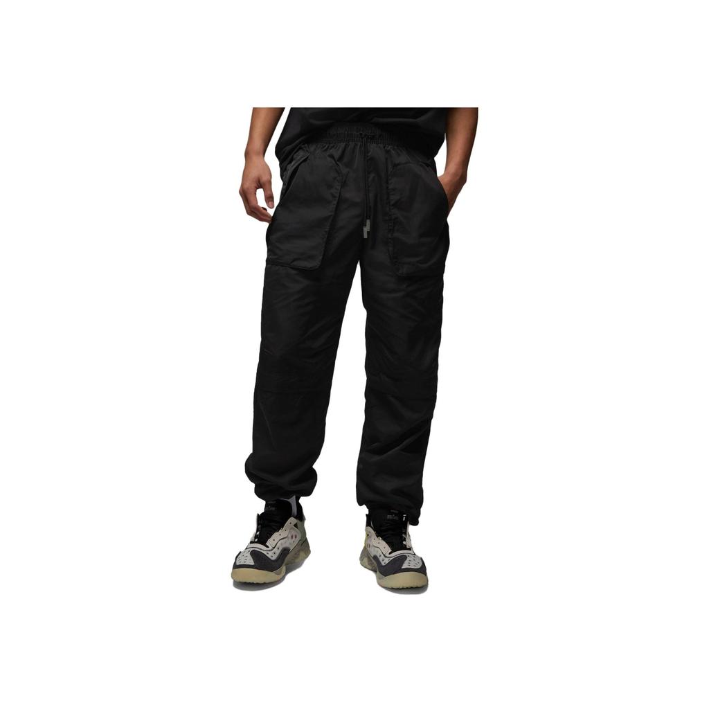Jordan Solid Woven Joggers Men Bottoms Black DX9646-010