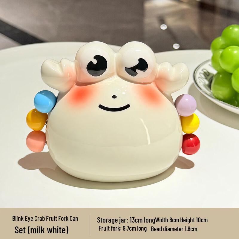 Kids Unicorn Ceramic Fruit Fork