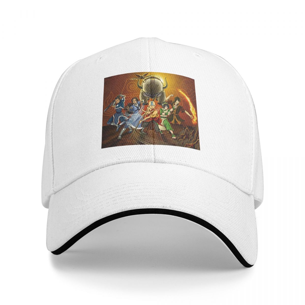 

The Last Paintbender Team Avatar Ultimate Outdoor Streetwear Summer Sports Baseball Caps Cap Casquette Polychromatic Hats One Size