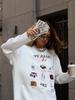 Autumn Cotton Long-Sleeve Tee: European & American Style, Fun Print, Age-Reducing, Trendy & All-Match