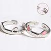 Cat Ear Finger Rings Open Design Cute Footprints Fashion Jewelry Ring For Women Young Girl Child Gift Adjustable Animal