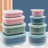 Stainless Steel Insulated Lunch Box with Lid Kitchen Food Sealed BoxHousehold Refrigerator Insulated Bowl