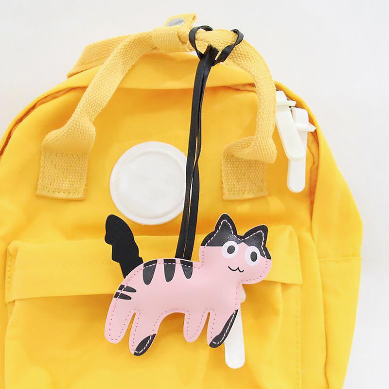 1PC/2PCS Ornament Mobile Phone Pendants Keychains Gifts For Cat Lovers Cartoon Shape Clothing Accessories Multicolor