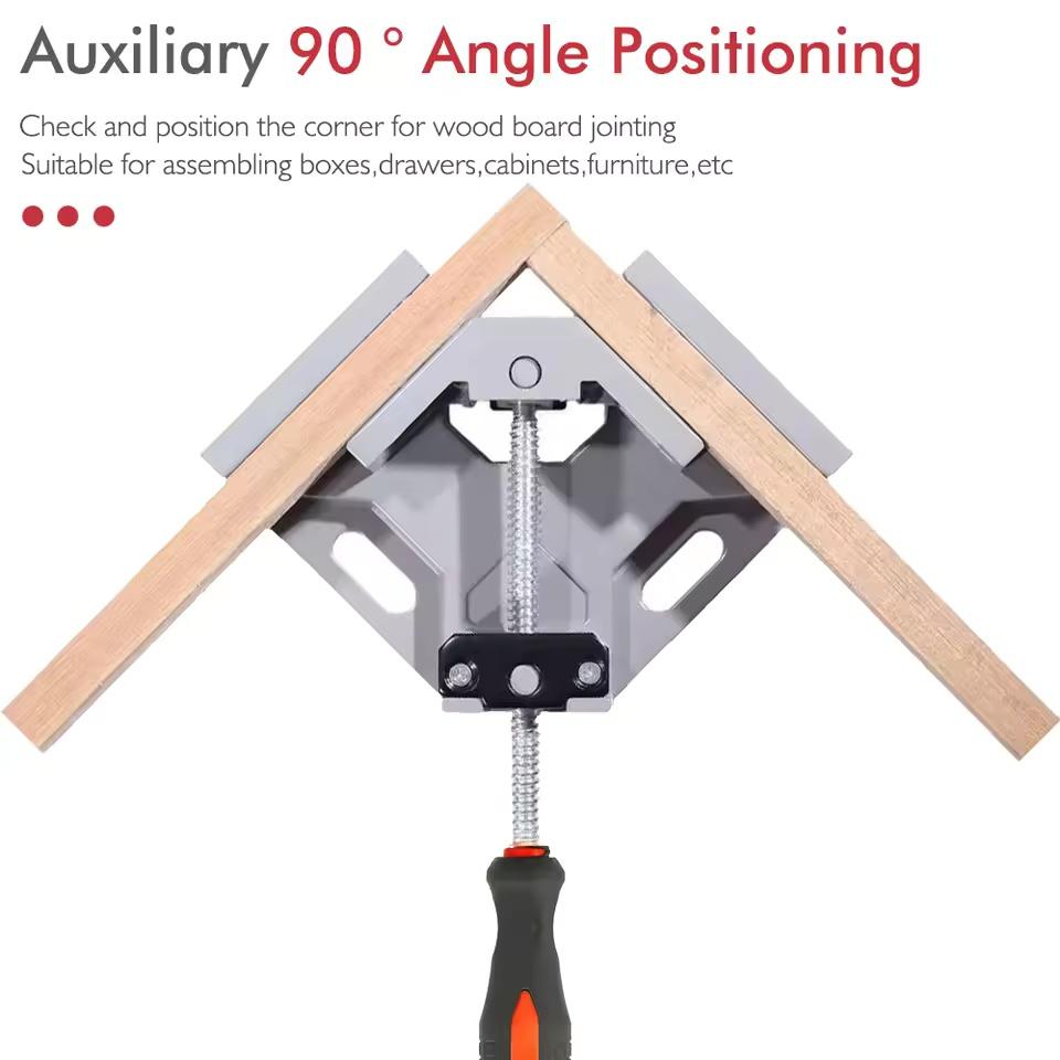 Right Angle Clamp 90 Degree Woodworking Right Angle Holder Glass Right Angle Holder Fast Welding Right Angle Clamps Intensifier