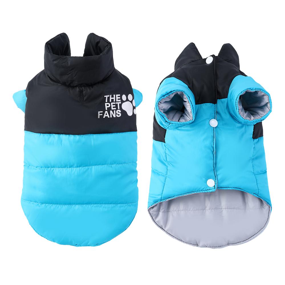Winter Reversible Dog Clothes For Small Medium Dogs Cat Cold Weather Windproof Puppy Coat Costume Chihuahua Yorkie Pug Jacket