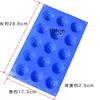 15 Cavities Sunflower Chrysanthemum Rose Flower Silicone Cake Mold Cake Pan Mini Muffin Cups Baking Mould