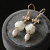 Lily of the Valley Hanfu Pendant Earrings - Ancient Style Cheongsam Accessories for Women